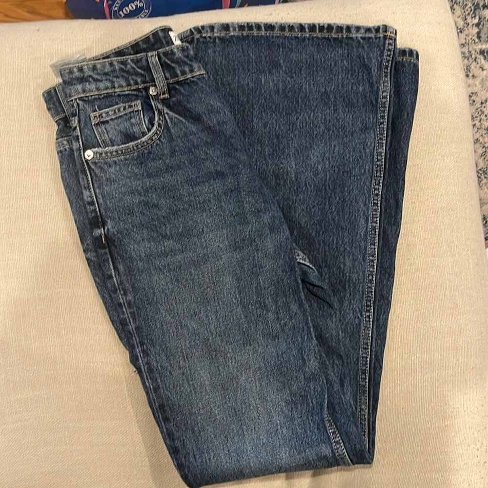 Zara size 4 flare jeans